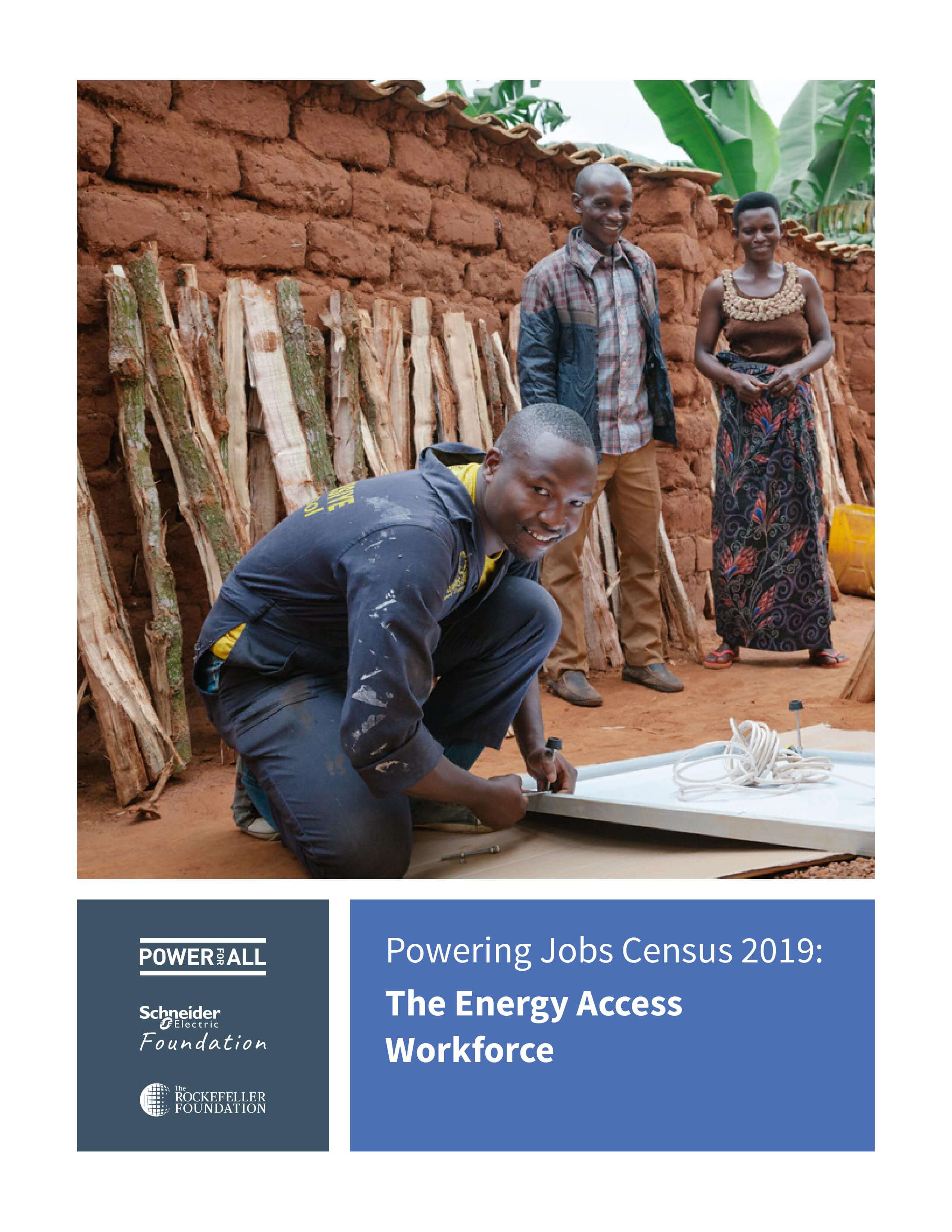 Renewable Energy Jobs in Sub-Saharan Africa and Asia 2019